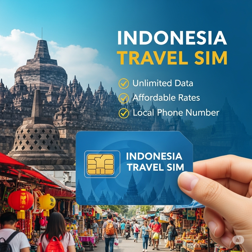 Sim du lịch Indonesia