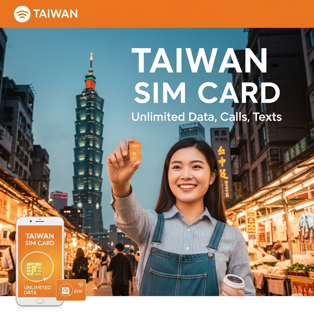 Sim du lịch Đài Loan/Taiwan