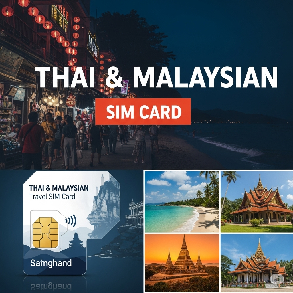 Sim du lịch Thái Lan/Malaysia