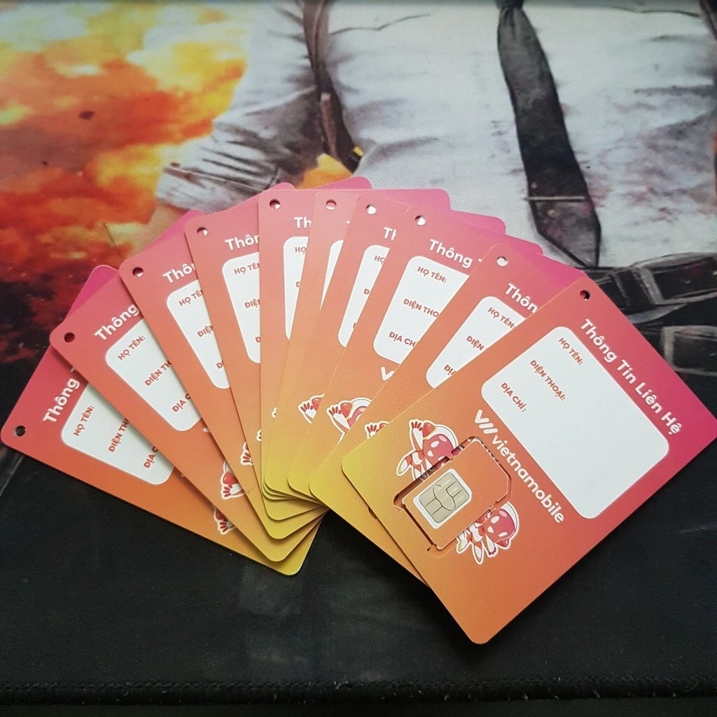 Sim Vietnam Mobile chưa qua dịch vụ gì, để đăng ký zalo, momo, telegram…