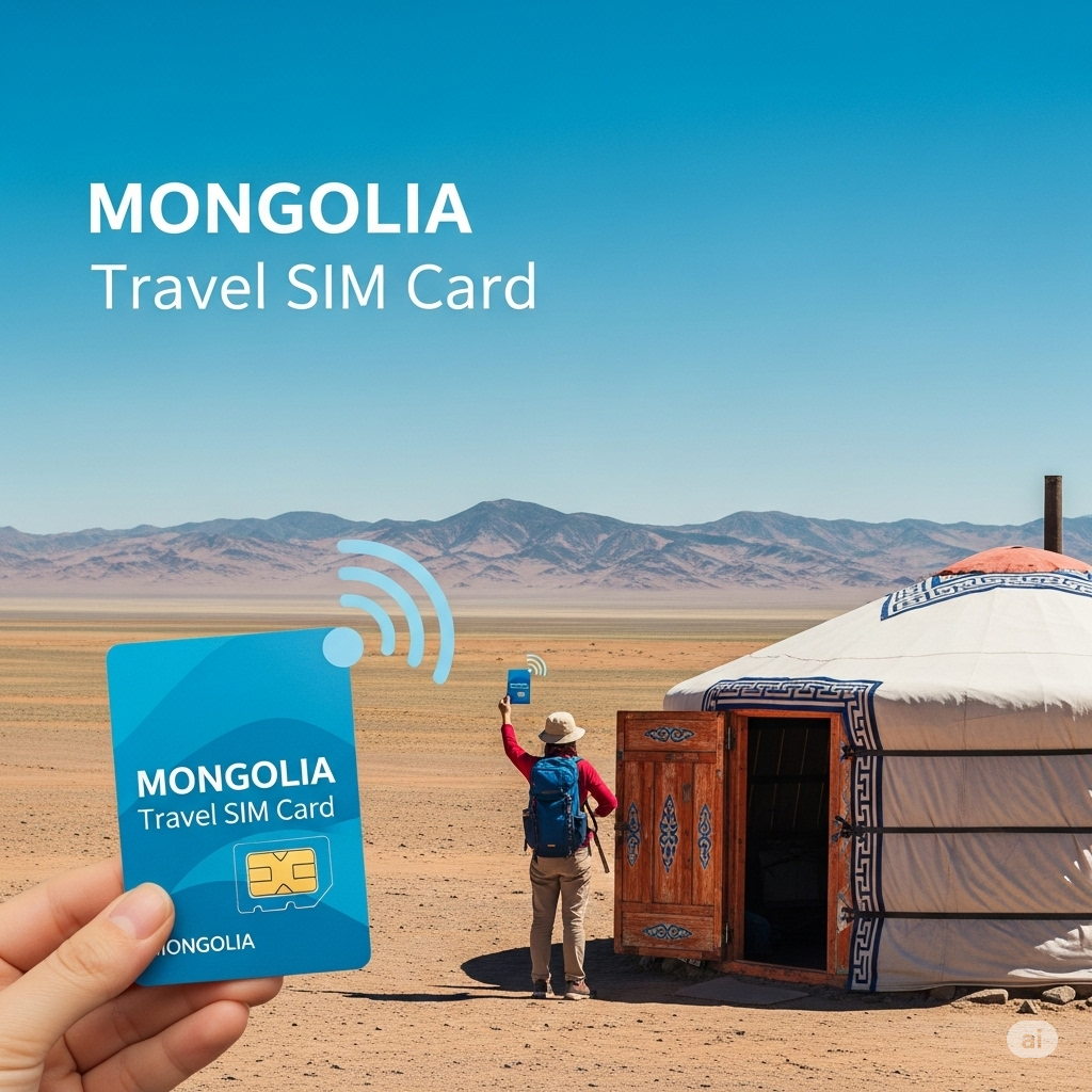 Sim du lịch Mông Cổ